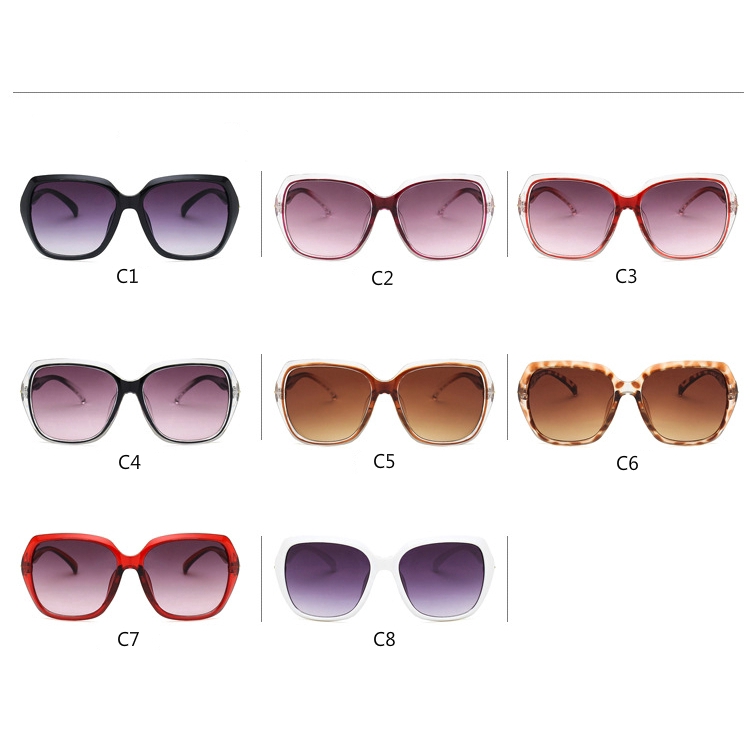 Kính Mát Gọng Lớn Chống Tia Uv Phong Cách Retro Âu Mỹ 2020