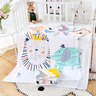 Chăn lụa cotton mềm mịn cao cấp Kiluta, chăn lụa mùa hè cho bé (KT 110x120cm)