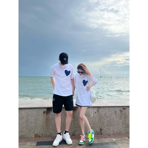 Áo phông tim nam nữ TT11