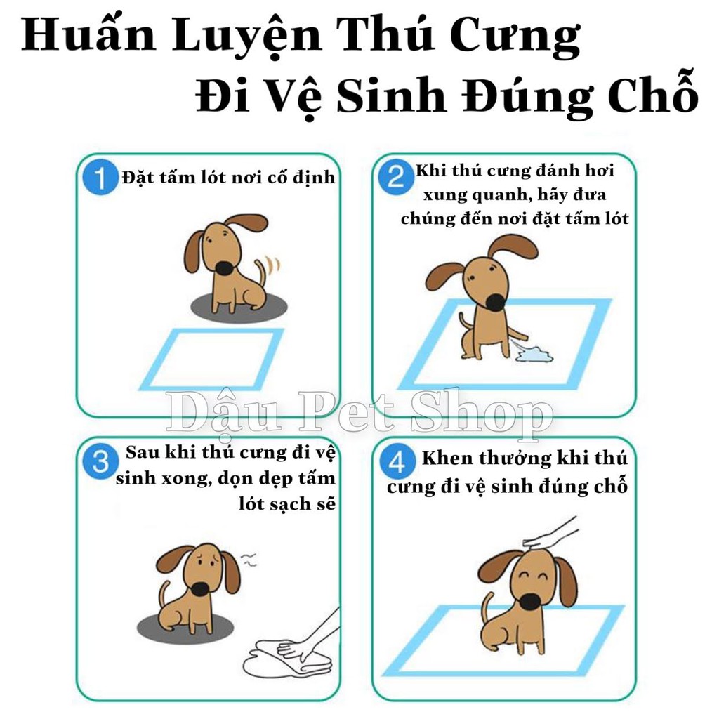 [LẺ] Tả Lót Chuồng Cho Thú Cưng Đủ Size