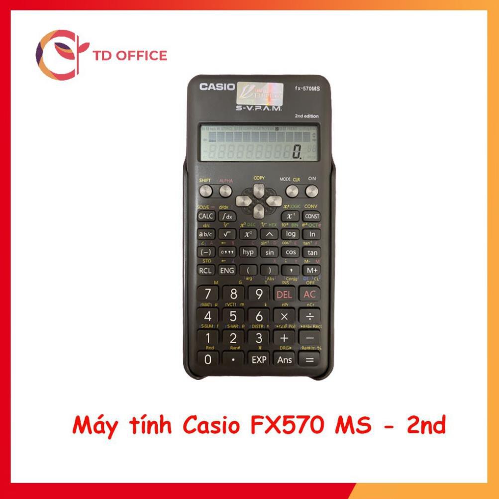 Máy tính Casio học sinh FX570 MS - 2nd Edition - Máy tính học sinh cầm tay0