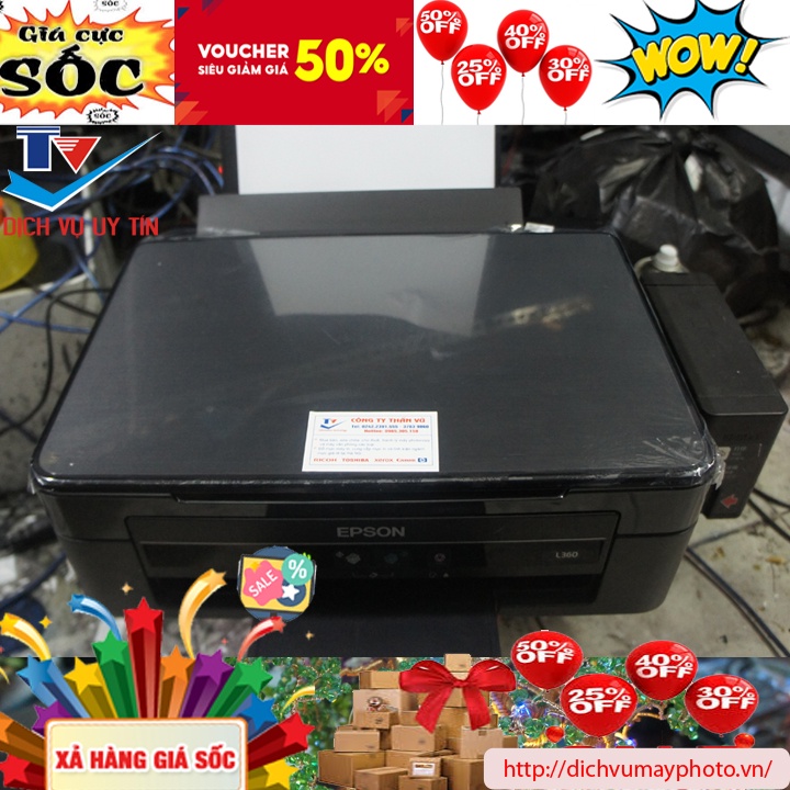 Máy in phun màu đa năng Epson L360 L385 L220