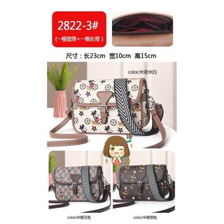 Túi Đeo Chéo Hình Chuột Mickey Mk001 Đáng Yêu Cho Nữ