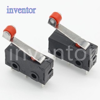 Bộ 10 công tắc hành trình có cánh tay đòn micro mini 3 pin kw11-3z 5a 250v