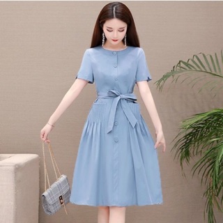 Xả lỗ đầm Texi 2 túi tiện lợi lẻ màu