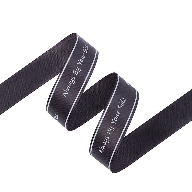 RUY BĂNG LỤA CAO CẤP chữ "Alway by your side"