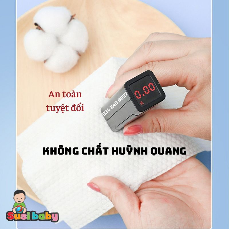 [AN TOÀN] Khăn Khô Đa Năng 100% Cotton - Khăn Vải Tẩy Trang Lau Mặt Kimhome - Nội Địa Trung