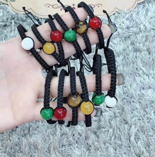 Vòng tết mix đá phong thuỷ