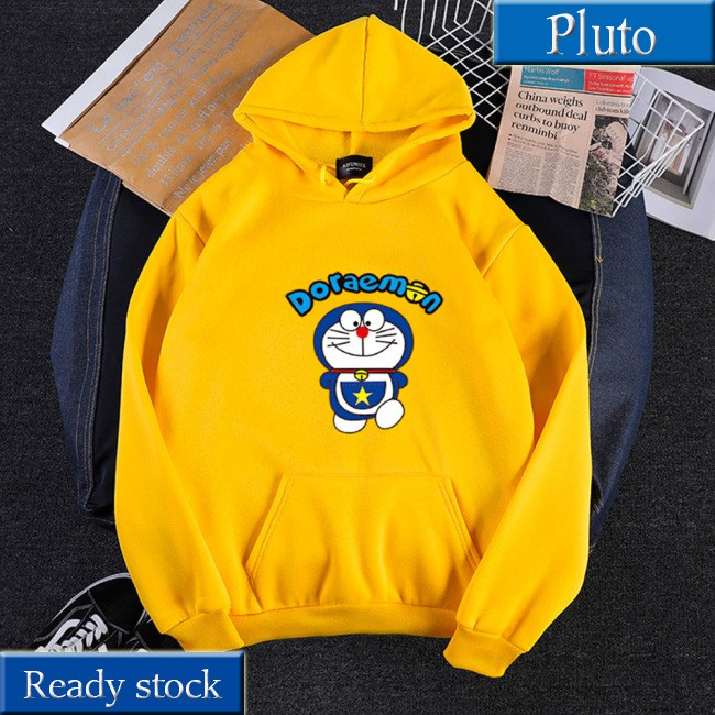 Áo Hoodie Dài Tay Họa Tiết Doraemon Danwenba548