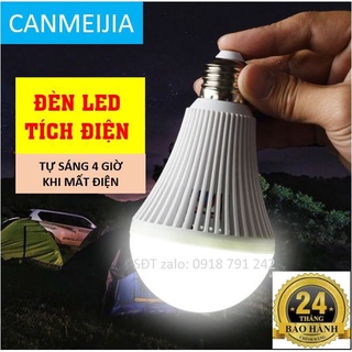 ĐÈN LED 5W 12W 30W TÍCH ĐIỆN CANMEIJIA, THÔNG MINH SIÊU SÁNG, TỰ SÁNG 4 GIỜ KHI MẤT ĐIỆN