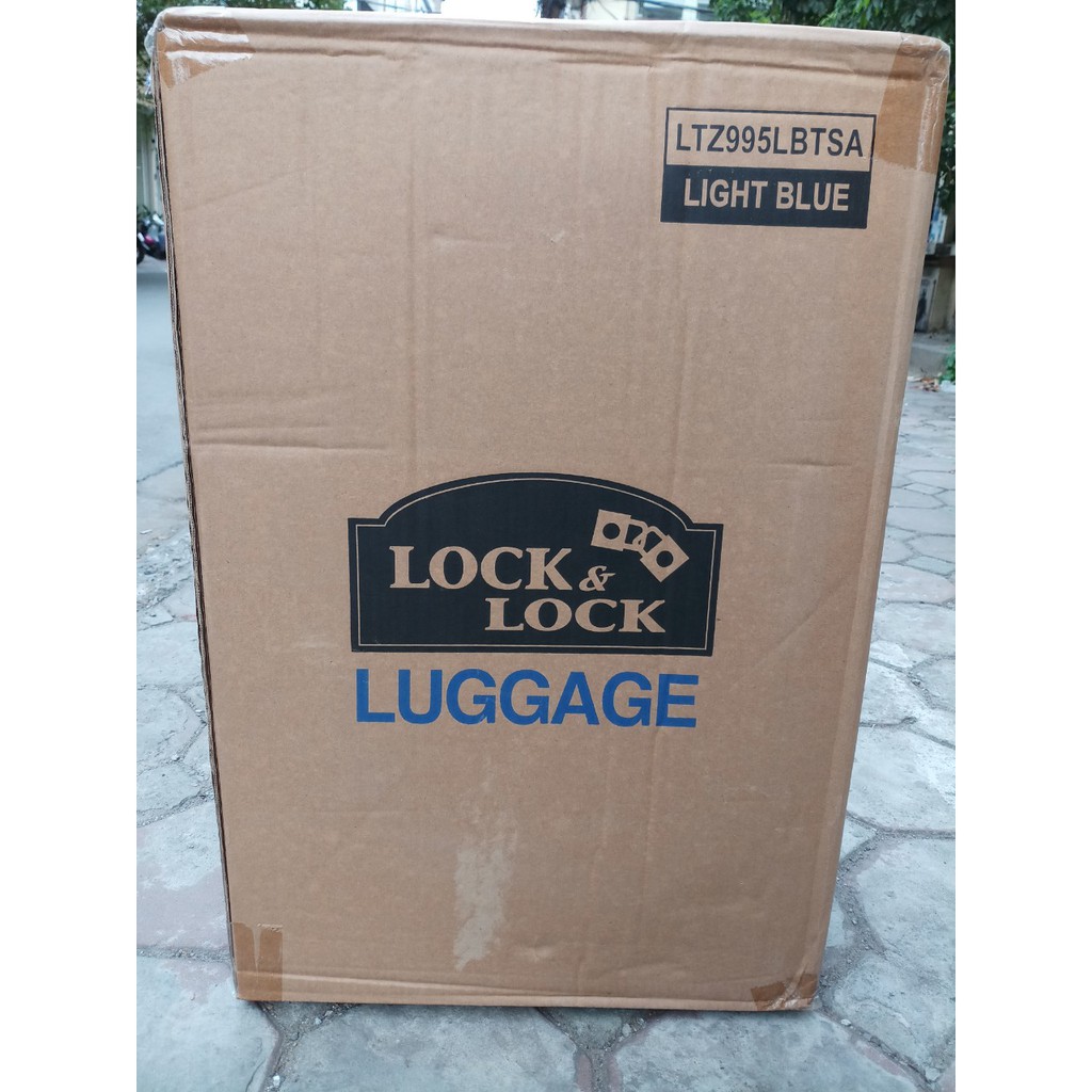 Giá rẻ sập sàn! Vali locknlock 24inh mã  LTZ995LBTSA có khóa TSA