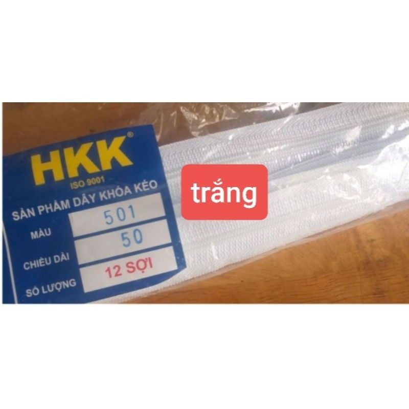 6 sơi dây kéo quần tây HKK