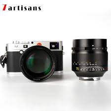 Ống kính 7Artisans 75mm F1.25 cho Leica M - Có ngàm chuyển qua Nikon Z - Sony - Fujfilm