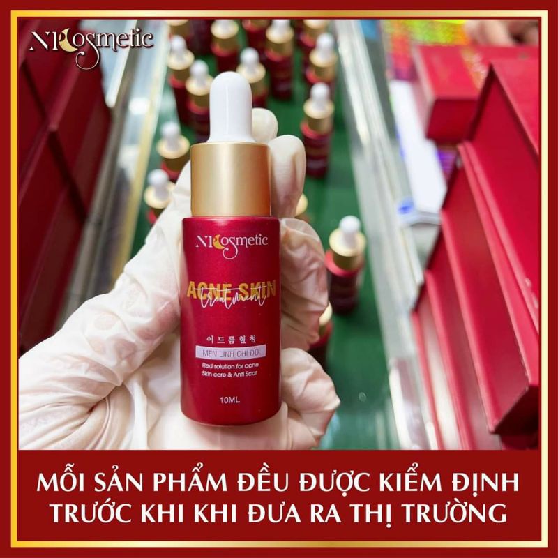 MEN MỤN LINH CHI ĐỎ