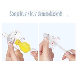 Bộ 6 Dụng Cụ Vệ Sinh Bình Sữa Cho Bé