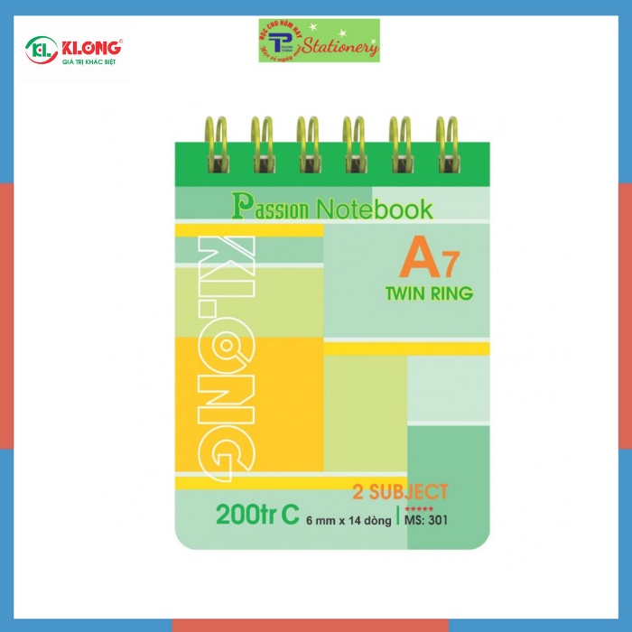 Sổ lò xo kép ngang Klong 200tr A7 offset 70/76; MS: 301