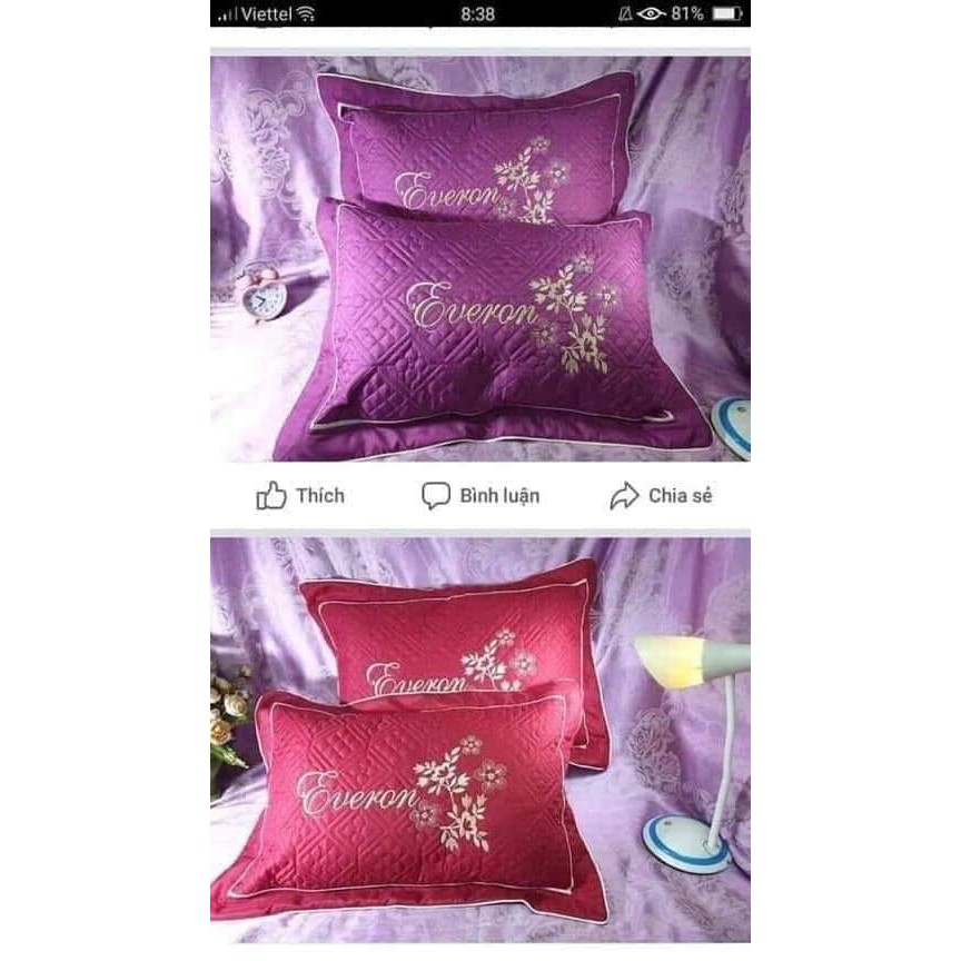 COMBO 1 ĐÔI VỎ GỐI LOẠI ĐẸP