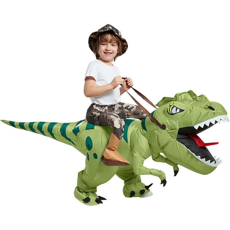 Bộ đồ hóa trang khủng long bơm hơi độc đáo cho bé dịp Halloween