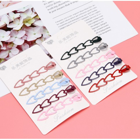 BỘ KẸP TÓC 5 MÓN T176 HOT TREND NHIỀU HÌNH DÊ THƯƠNG