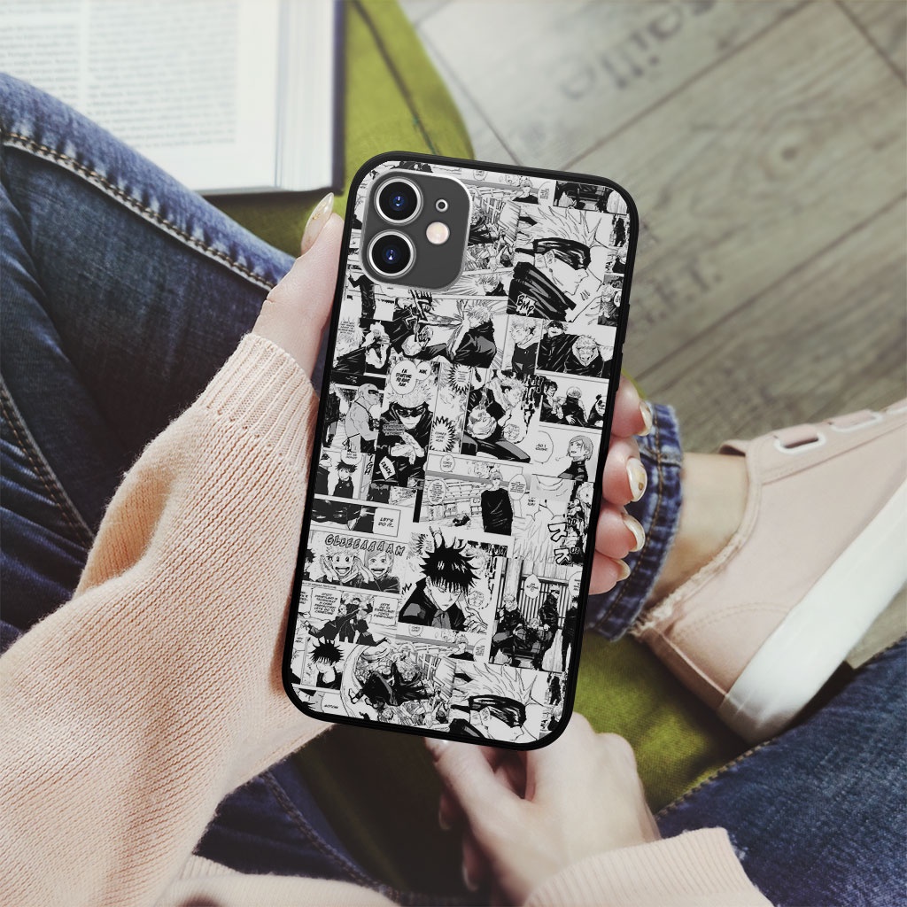 Ốp Lưng Jujutsu kaisen manga  collage iphone case  Cho Apple 12promax 11pro Xr I8 I7Plus 12 Mini PAP20211051