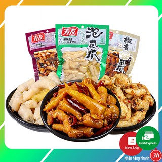  FREE SHIP❤️ Chân gà YuYu 👉chân gà cay👈 Đồ ăn vặt trung quốc - nhiều lựa chọn