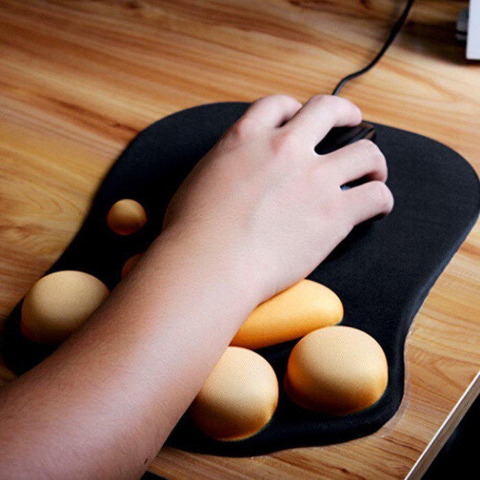 Miếng lót chuột hình dấu chân mèo