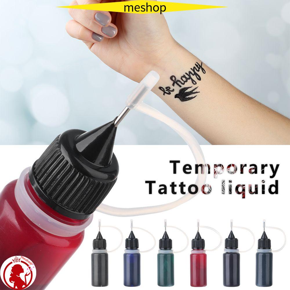 Mực Xăm Tạm Thời Không Đau Dùng Trang Trí Móng Tay Nghệ Thuật DIY