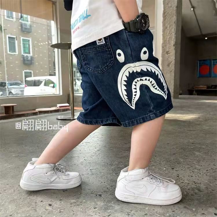 Quần Short Cotton Ống Rộng Thoải Mái Màu Trơn Thời Trang Mùa Hè Cho Bé Trai 22 Xu Hướng 5