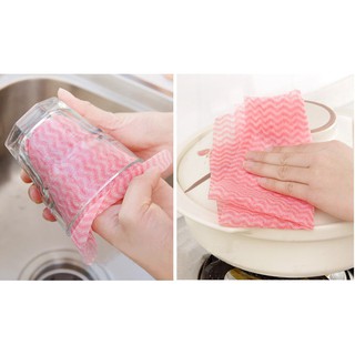 Cuộn Giấy Lau Đa Năng, Khăn lau bếp Vải Không Dệt đa năng tiện dụng