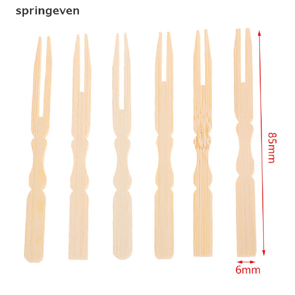 Set 50 Nĩa Tre Ăn Trái Cây / Cocktail