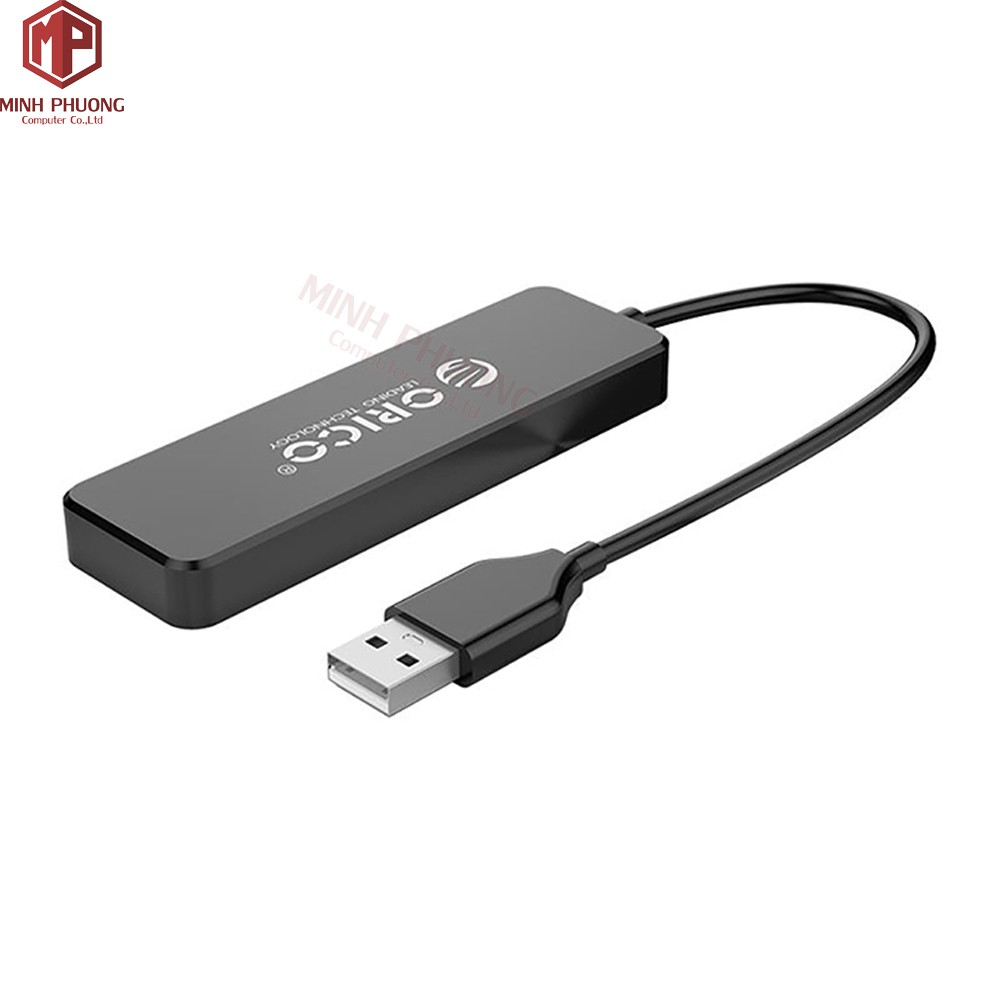 Bộ chia USB Hub 4 cổng USB 2.0 ORICO FL01-BK