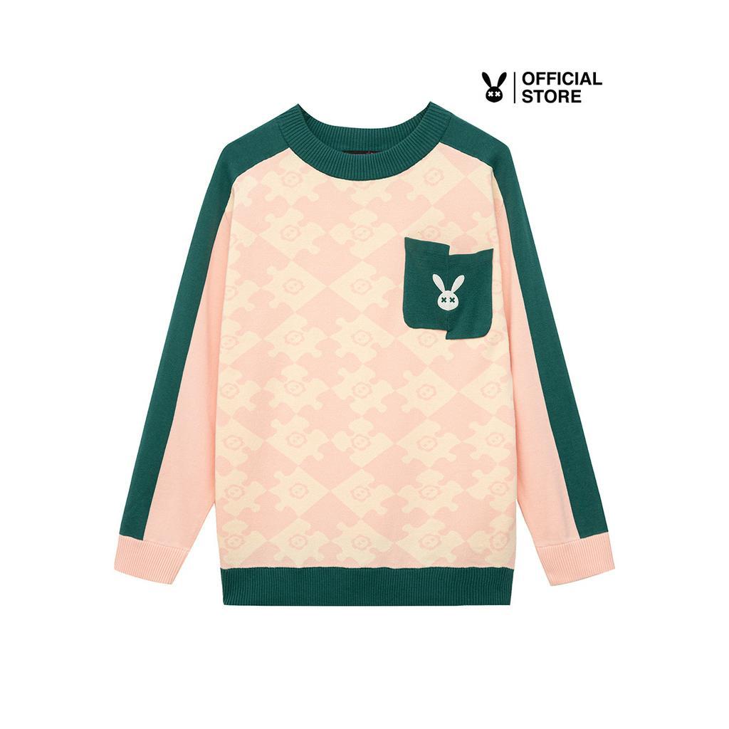 Áo Len Dài Tay Unisex Bad Rabbit PEACH MELBA - Local Brand Chính Hãng