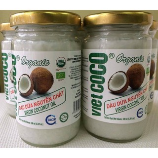 Dầu dừa nguyên chất ép lạnh vietcoco 200ml