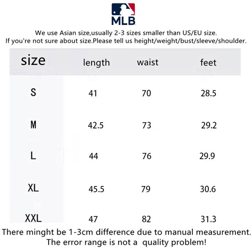 Quần Short Thể Thao MLB100% Chính Hãng In Họa Tiết NY Phong Cách Hàn Quốc Cho Nam Và Nữ