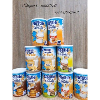 Bột pha sữa / bột lắc sữa Nestle Pháp 400gr cho bé từ 6m+