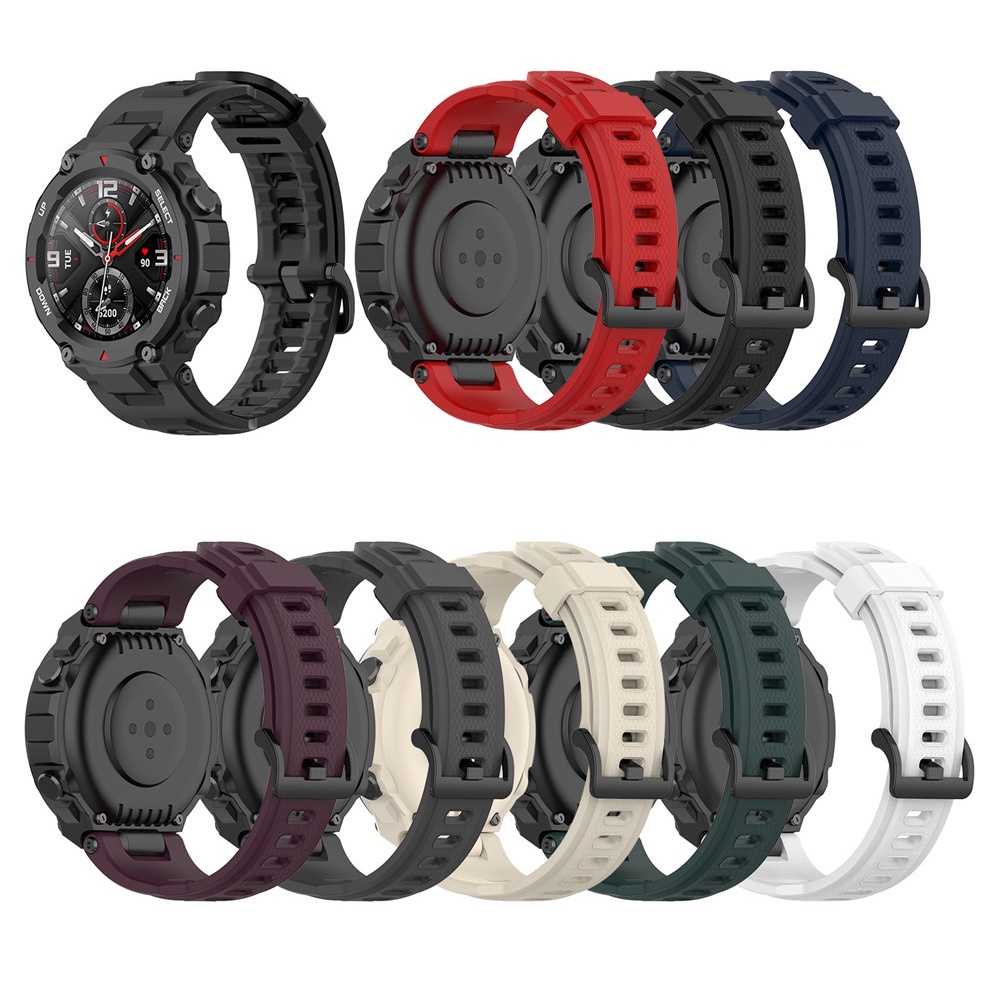 Silicone Dây Đeo Silicon Thay Thế Cho Đồng Hồ Thông Minh Xiaomi Huami Amazfit T-Rex / T Rex Pro