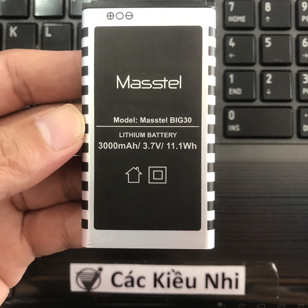 Masstel BIG 30 | BIG 40 | Pin | Màn hình LCD