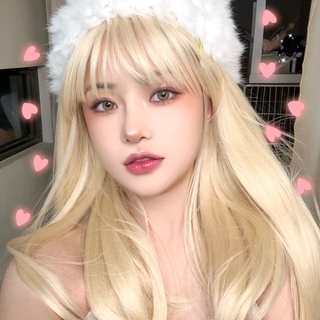 Bộ tóc giả dài mái thẳng phong cách lolita thời trang cho nữ
