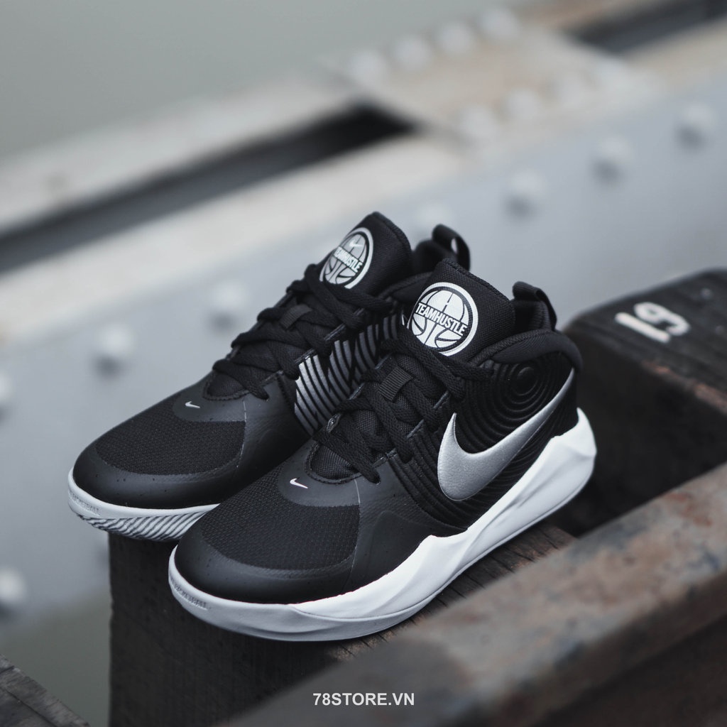 (Authentic 100%) Giày Bóng Rổ Bé Trai Bé Gái Nike Team Hustle D 9 Older Kids' Basketball Chính Hãng