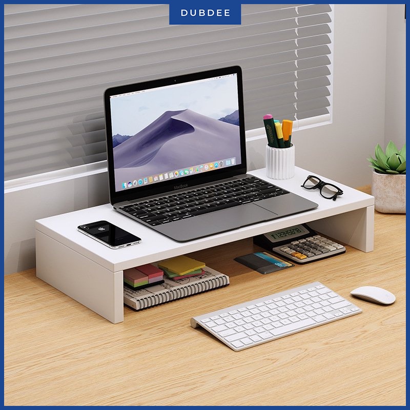 Kệ Để Bàn Đa Năng Dubdee Để Máy Tính, Laptop Nâng Cao Màn Hình (Đơn Giản - Dễ Lắp)