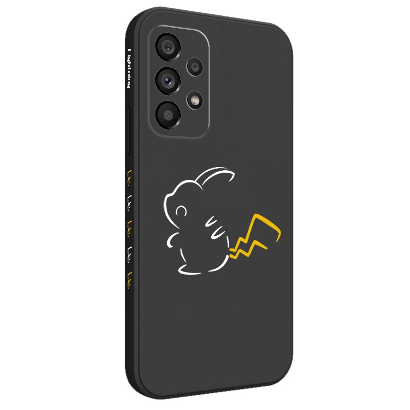 Ốp Điện Thoại Silicon Họa Tiết Lightning Baby Cho Samsung Galaxy A73 A53 A33 A23 5G