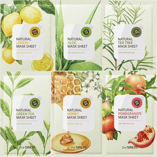 Mặt Nạ Giấy Natural Mask Sheet - The Saem Hàn Quốc