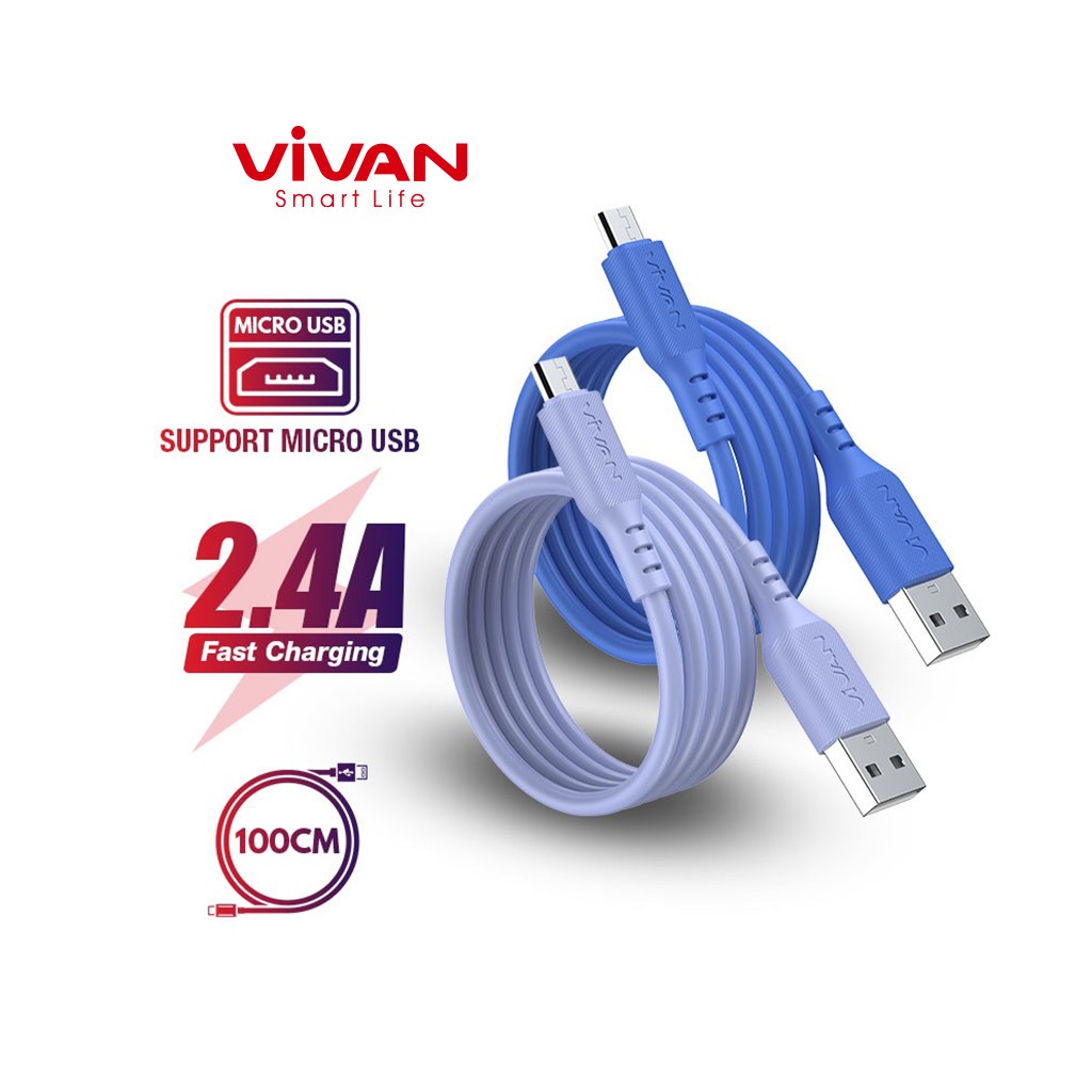 Cáp Sạc Nhanh Micro VIVAN VSM100