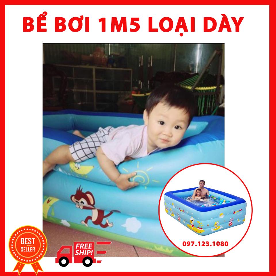 ĐỪNG HAM RẺ – BỂ BƠI 3 TẦNG 1,5M LOẠI 1