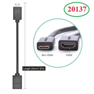[FREESHIP 99K]_Cáp chuyển đổi Mini HDMI to HDMI Ugreen 20137