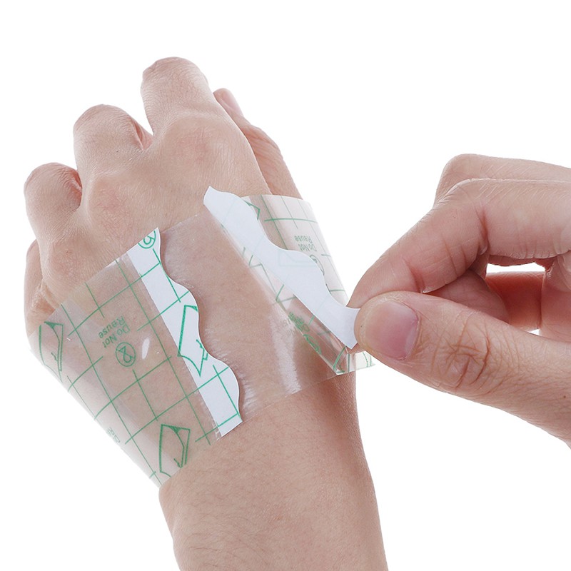 Set 10 Miếng Dán Vết Thương Trong Suốt Chống Thấm Nước