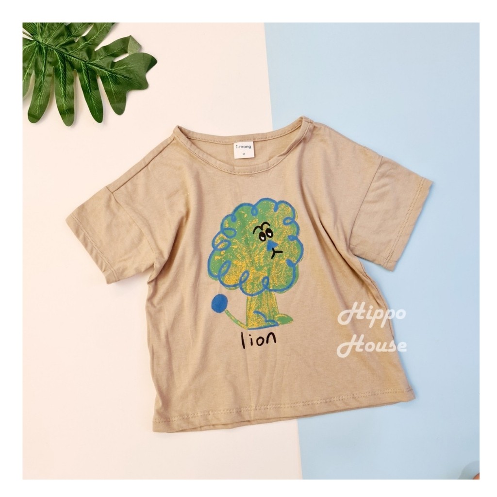 Áo Thun Cộc Tay Bé Trai Bé Gái Xuất Hàn Nhiều Mẫu Chất Cotton Mềm Mịn Hoạ Tiết Xinh Xắn Hippo House