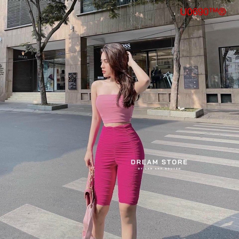 Sét áo ống + quần ngố giún | BigBuy360 - bigbuy360.vn