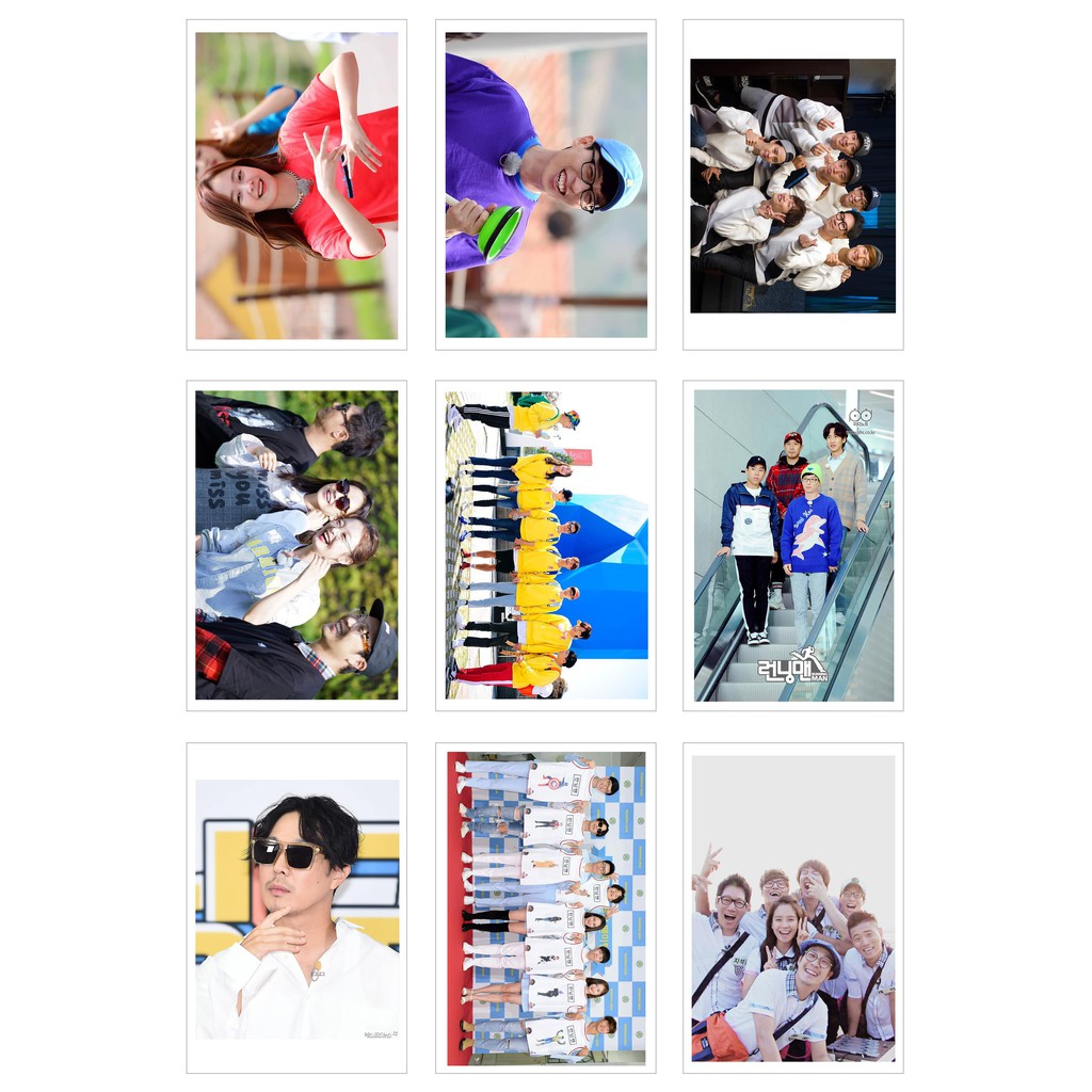 Lomo Card Ảnh RUNNING MAN ( 45 ảnh)