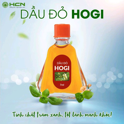 Dầu đỏ Hogi - Hỗ Trợ giảm đau nhức, chống cảm cúm